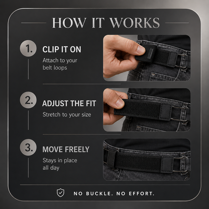 FlexHook™ Tactical Elastic Belt (Pack of 2)